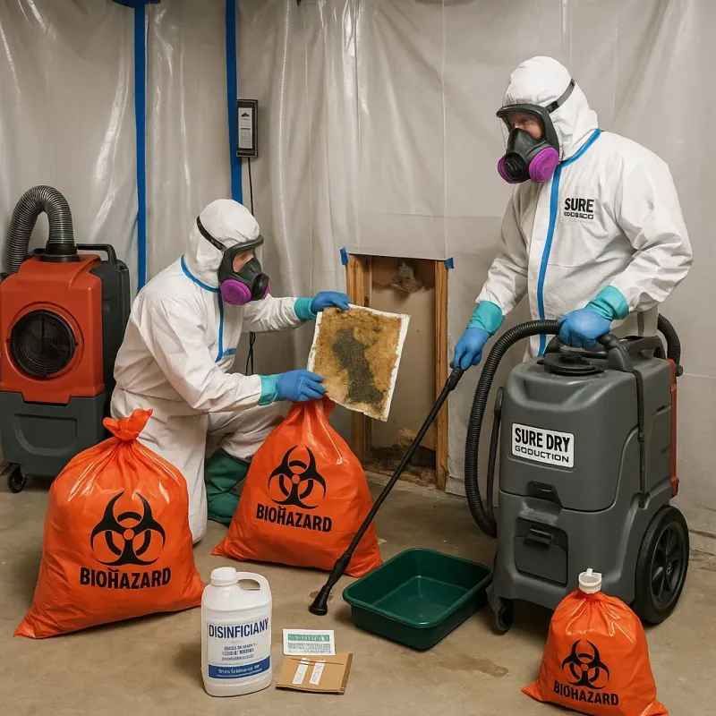 Contaminated Water Handling Protocols process in Onalaska, WI