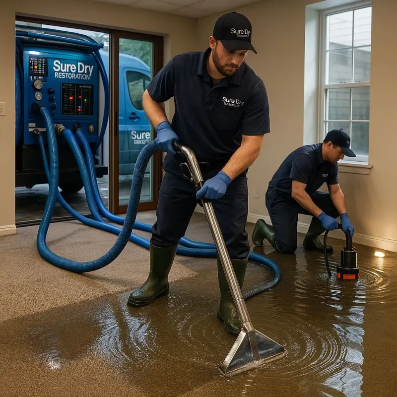 Water Extraction and Removal process in Onalaska, WI
